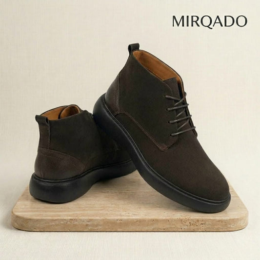 Bottines MERQADO en Cuir Daim
