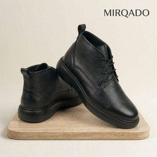 Bottes Homme en Cuir Véritable – Fabrication Artisanale