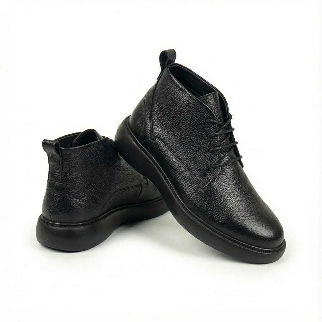 Bottes Homme en Cuir Véritable – Fabrication Artisanale